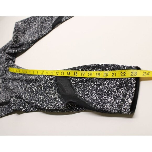 Lululemon Women's Inspire Tight II Power Luxtreme Suited Jacquard Black White 4 - Picture 5 of 12